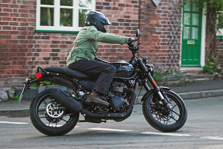 small triumph motorcycle