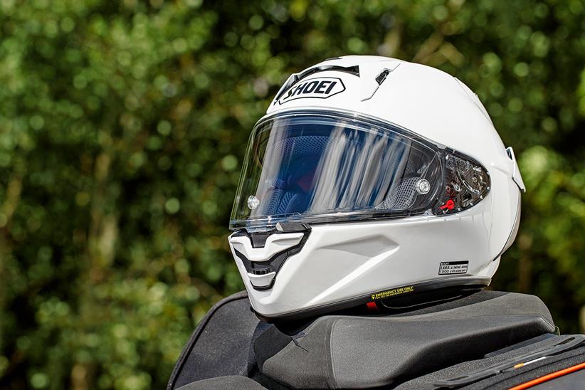 Shoei's new FIM-homologated racing helmet