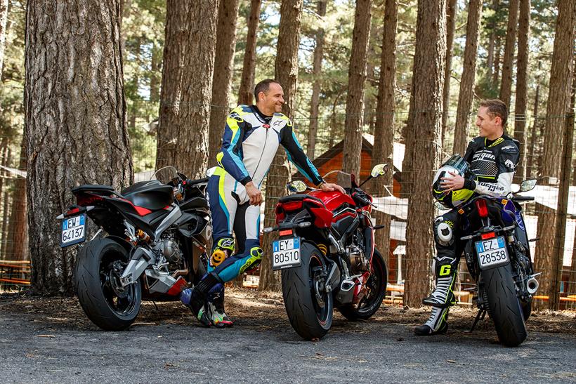 Michael Neeves and Dan Sutherland discuss the middleweight sportsbikes