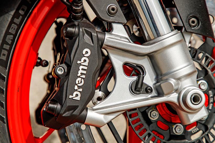 Aprilia RS 660 Brembo front brakes