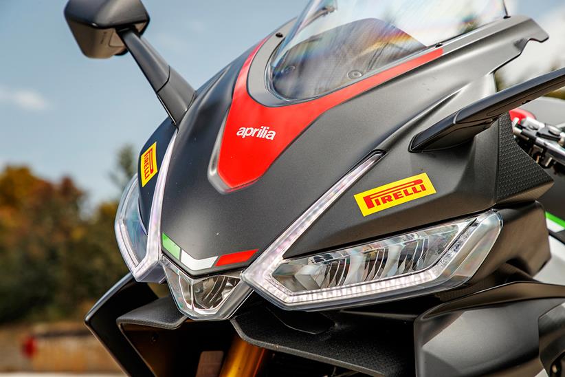 Aprilia RS 660 headlights