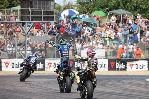 BSB Thruxton: Jason O'Halloran wins race two after sensational Yamaha battle