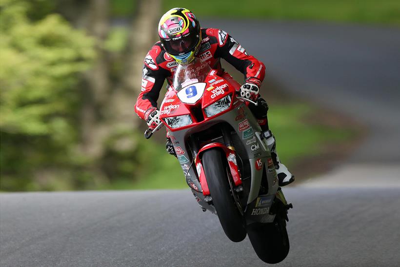 Davey Todd in action at Oliver's Mount