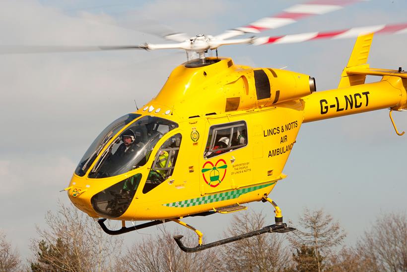 Lincs and Notts air ambulance