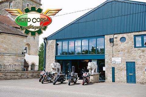 Moto Corsa falls… and rises! Dorset dealership reincarnated with former staffer at the helm