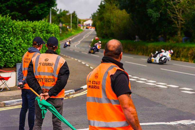 Marshals at the Isle of Man