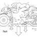 Aprilia RS-GP patent drawing left side