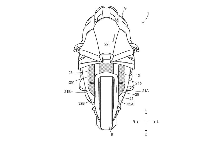 Aprilia RS-GP patent drawing front