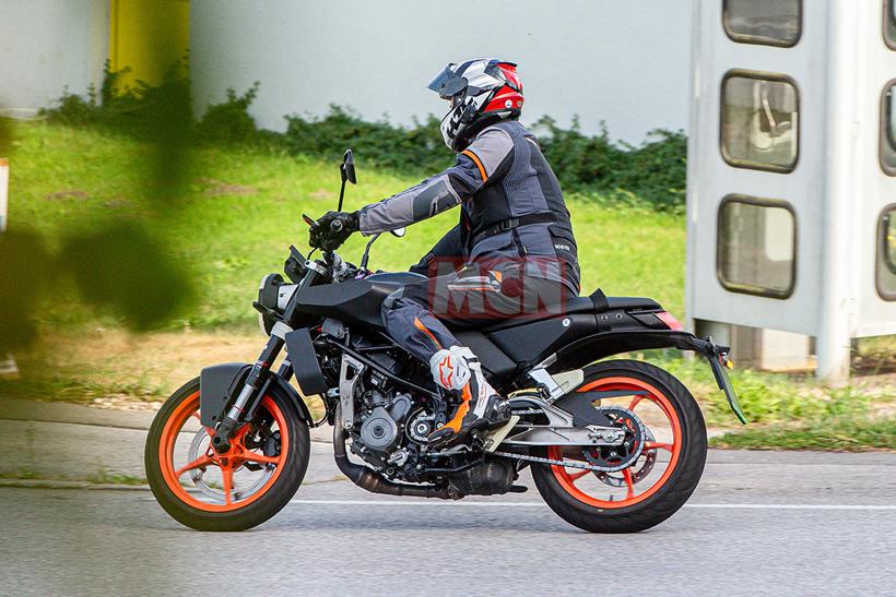 New Husqvarna Vitpilen 125 spotted in testing