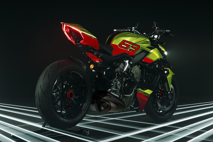 Ducati Streetfighter V4 Lamborghini rear