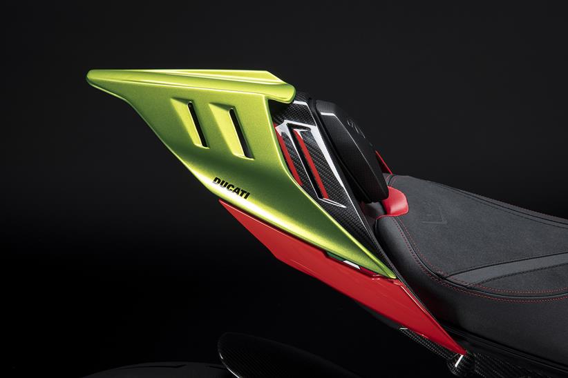 Ducati Streetfighter V4 Lamborghini tail unit