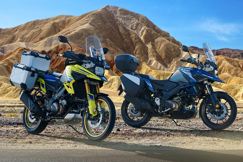 Suzuki V-Strom 1050 DE and standard 1050