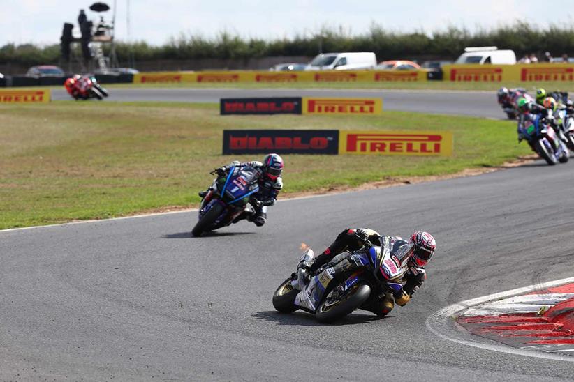 Bradley Ray got the better of Tarran Mackenzie at Snetterton