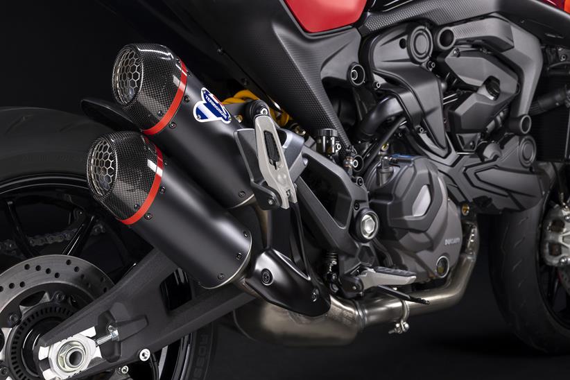 Fresh Termignoni exhausts for the Ducati Monster SP