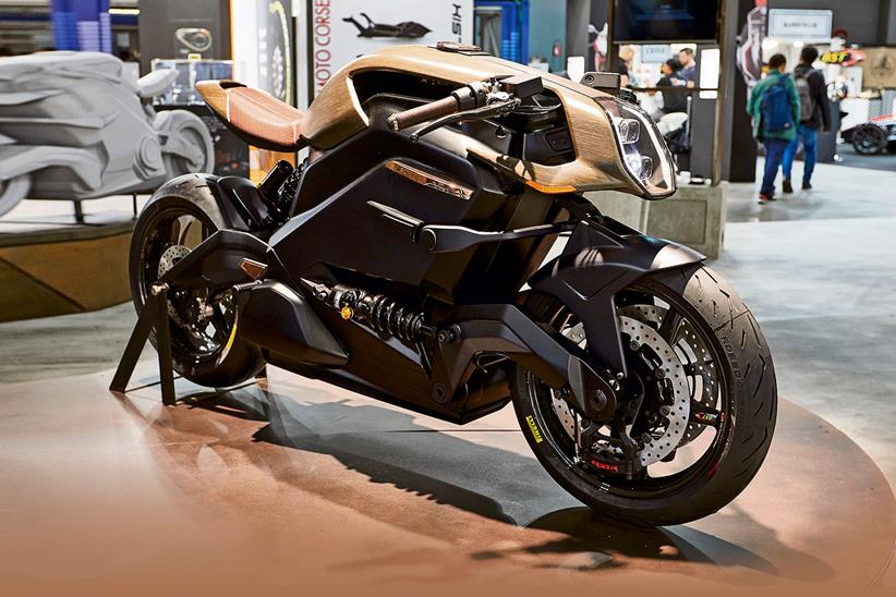 Arc Vector photographed at Eicma 2018