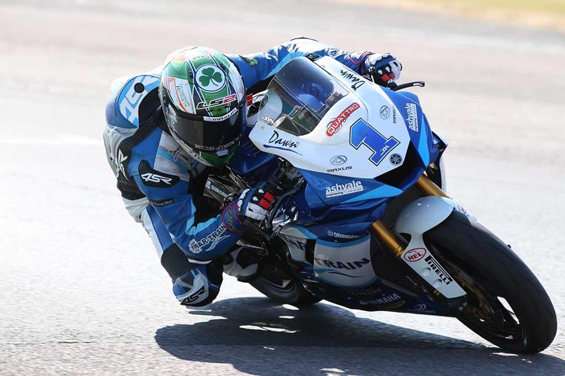 Jack Kennedy on the Mar-Train Yamaha R6