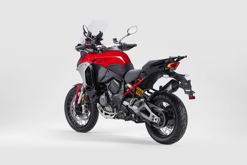 Ducati Multistrada V4 Rally rear left