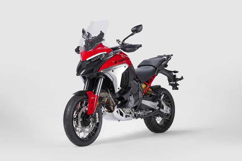 Ducati Multistrada V4 Rally front left