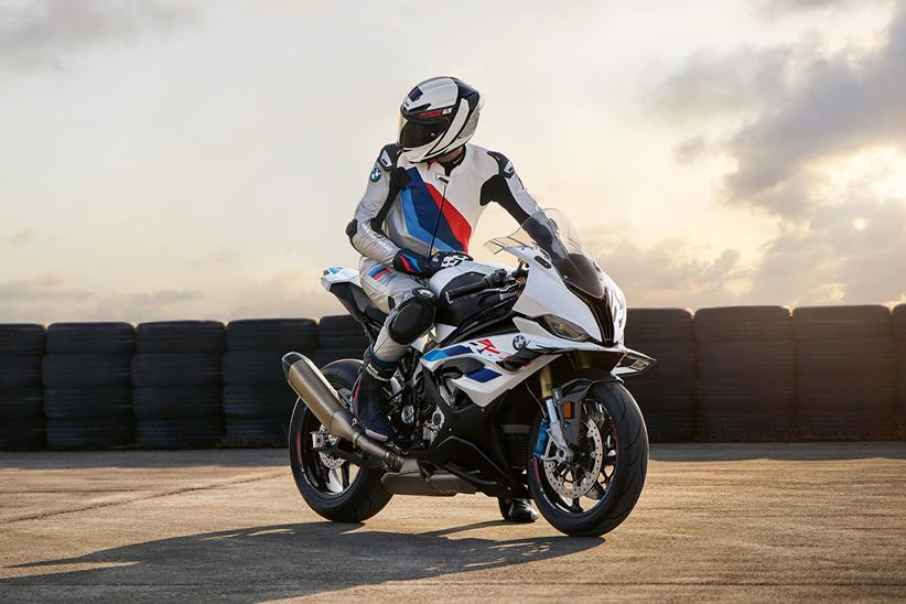 Parked up on the 2023 BMW S1000RR