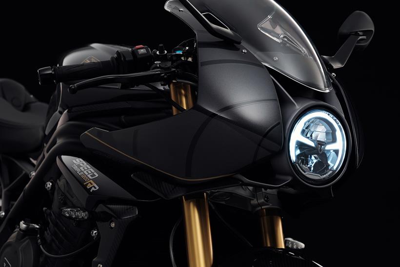 Triumph Speed Triple 1200 RR Bond Edition headlight