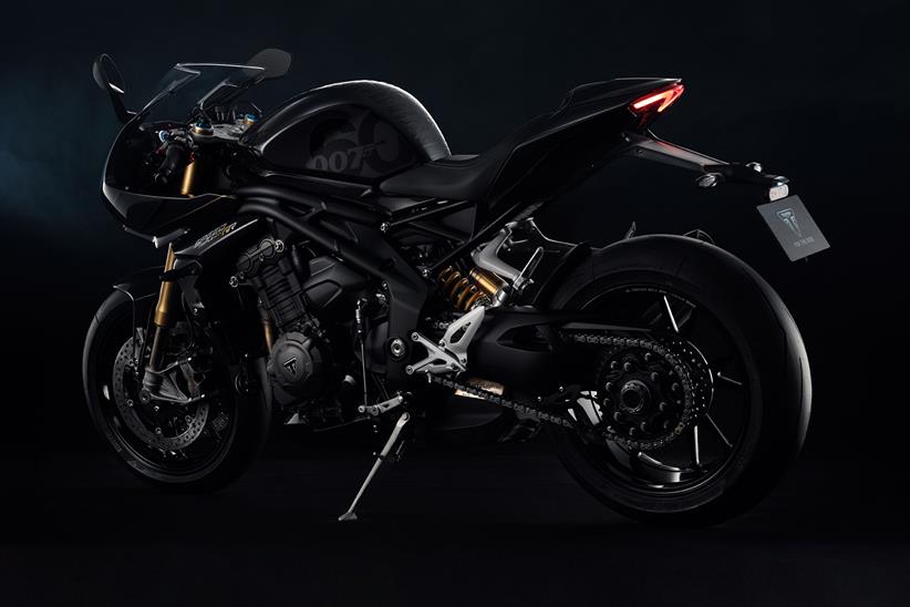 Triumph Speed Triple 1200 RR Bond Edition rear