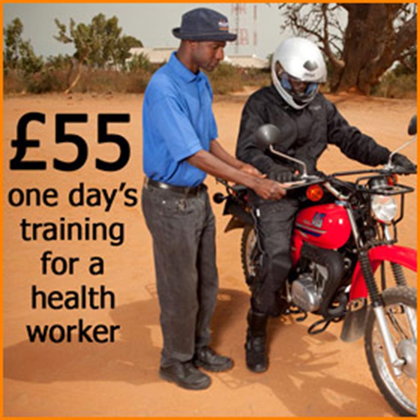 £55 = A day’s training for a health worker