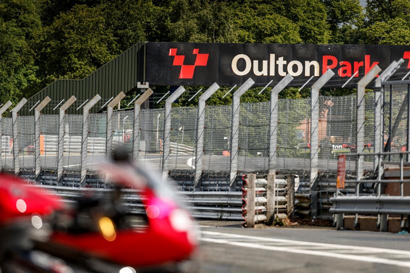 Oulton Park pitlane