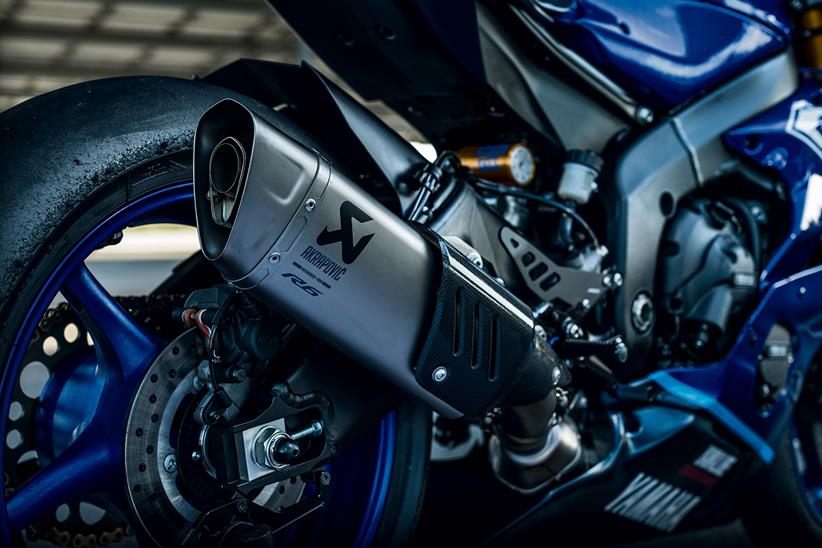 Akrapovic exhaust developed for Yamaha R1 GYTR