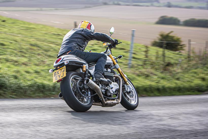 Norton Commando 961 rear