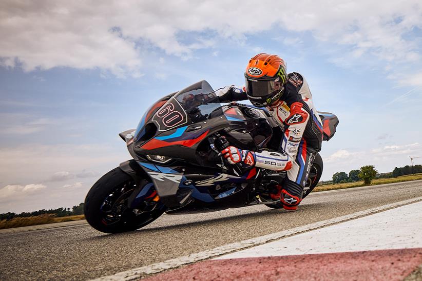 2023 BMW M1000RR on track