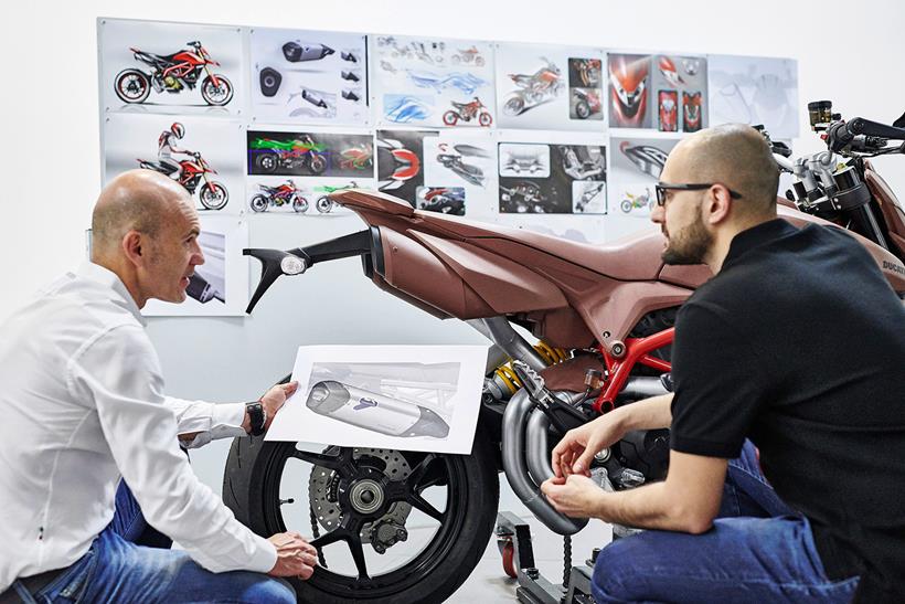 Designing the Ducati Hypermotard