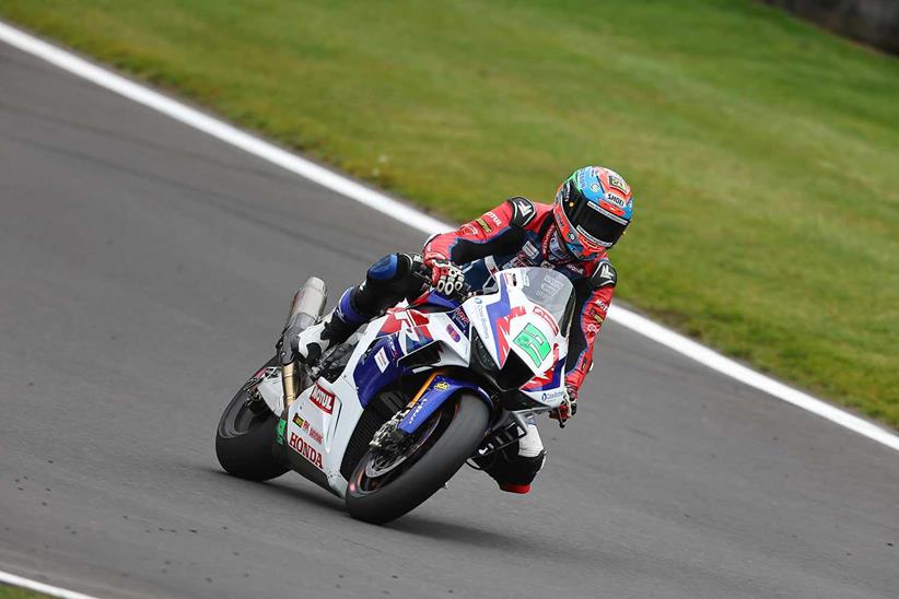 Glenn Irwin on track at Brands Hatch