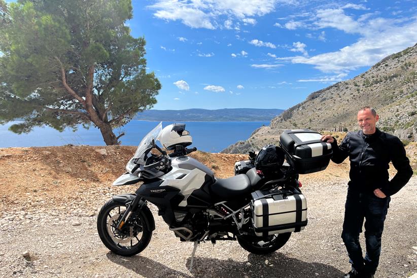 Beautiful views with the Triumph Tiger 1200