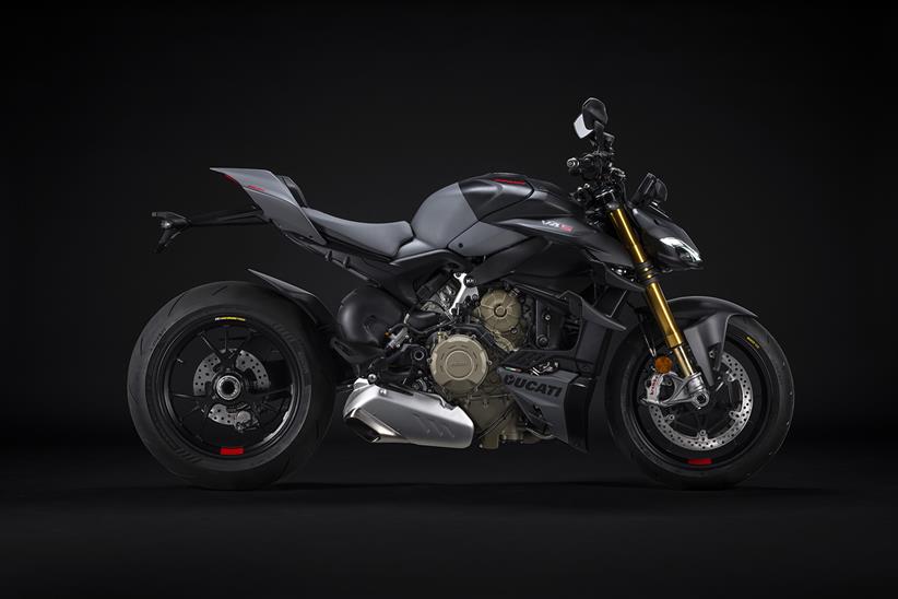 2023 Ducati Streetfighter V4S in Grey Nero