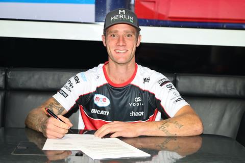 Here's Tommy! Bridewell shifts to PBM Ducati squad for 2023 season