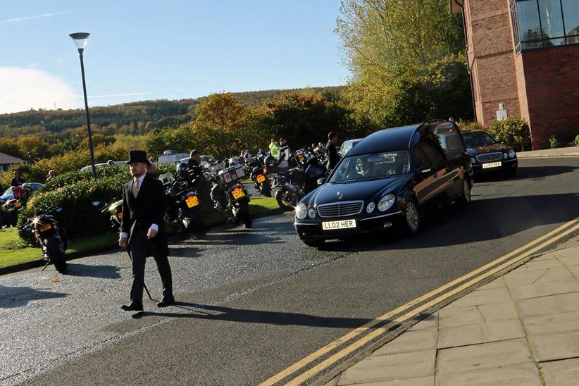 Chrissy Rouse funeral procession