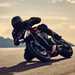 2023 Triumph Street Triple 765 RS knee down