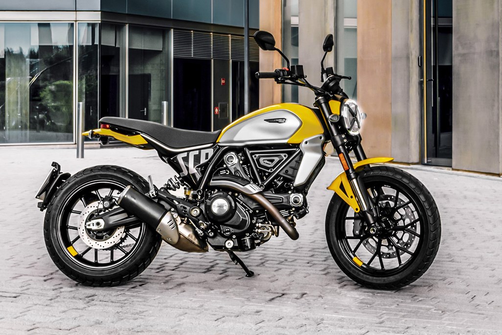Scramblers reloaded Ducati’s aircooled retro 800 range sheds weight