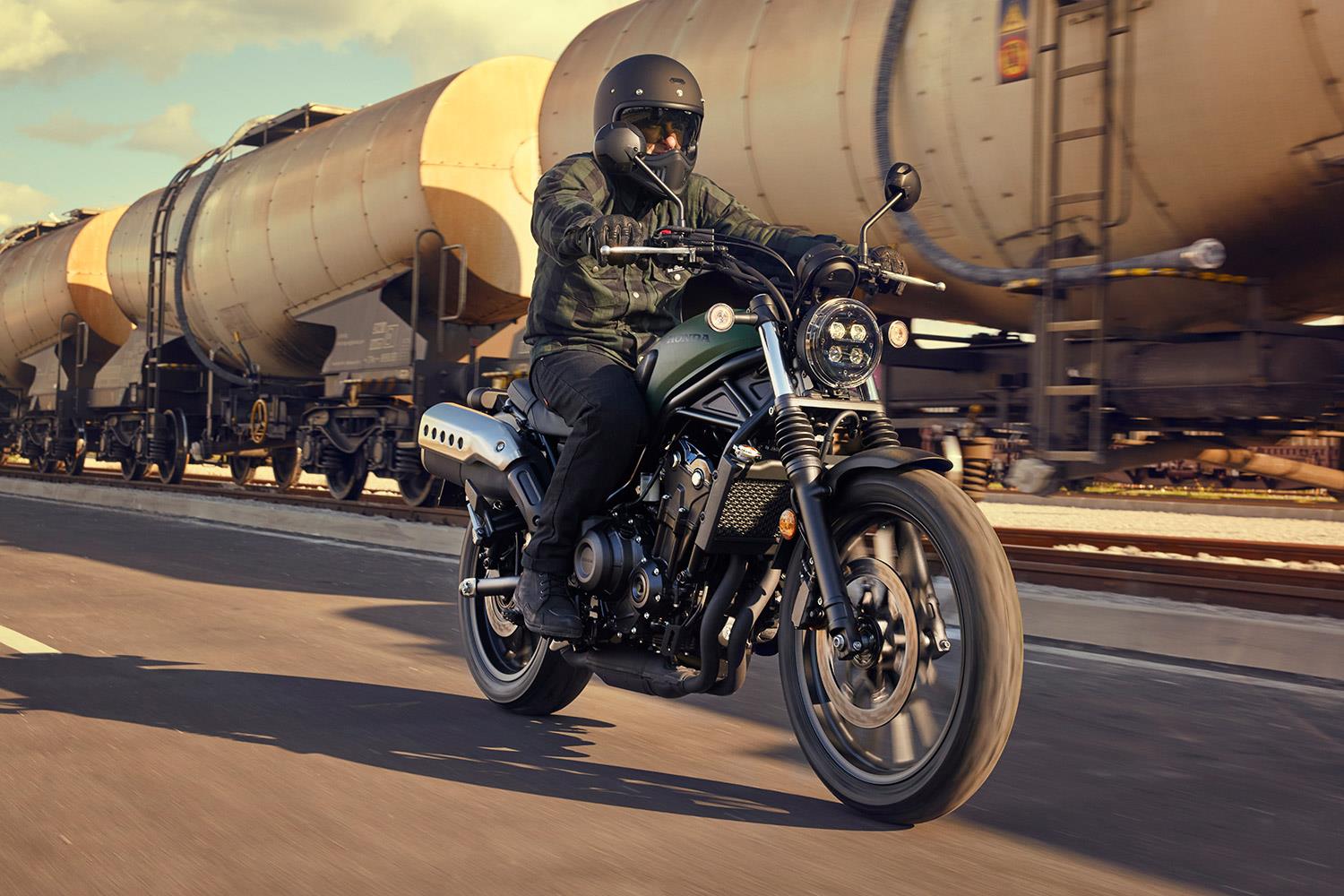 Cheap thrills: Honda's CL500 scrambler will arrive in April and cost £6k
