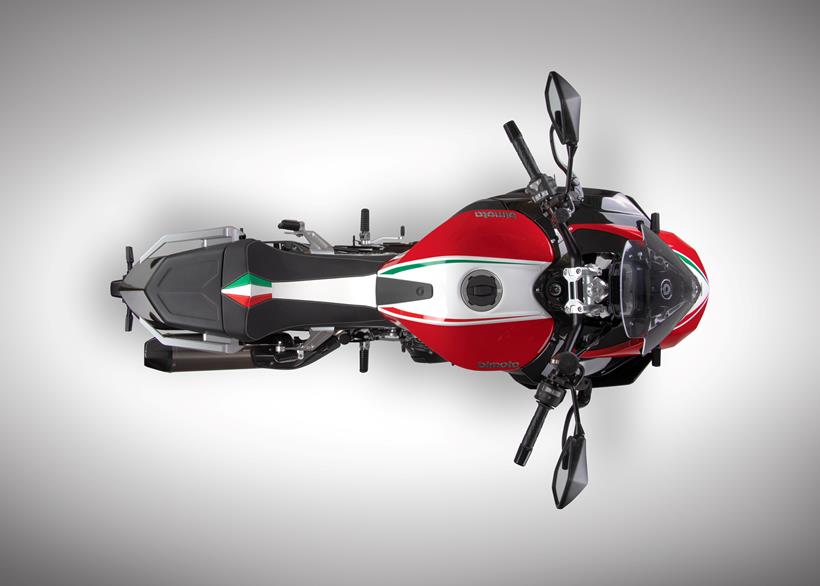 Bimota Tera tourer - top down