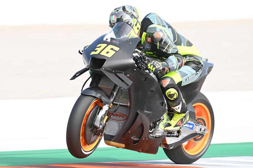 Joan Mir at the Valencia Test (Repsol Honda)