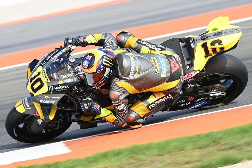 Luca Marini tops the Valencia Test (Mooney VR46 Racing Ducati)