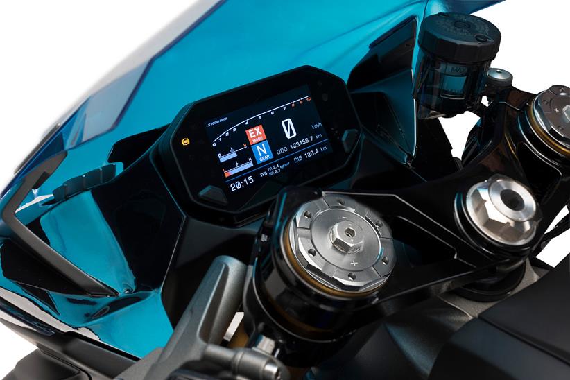 Kymco SuperNEX dash