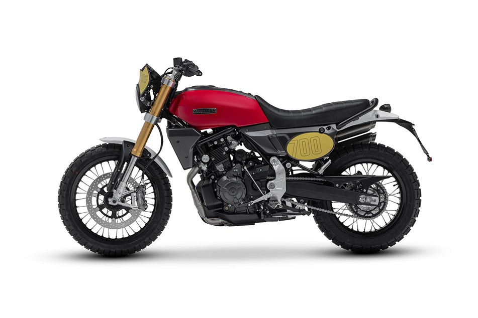 Fantic release their first twin the Caballero 700 Scrambler