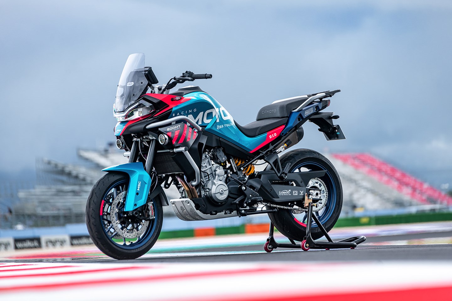 MT with promise: CFMoto's 800 adventurer gets Moto3 makeover