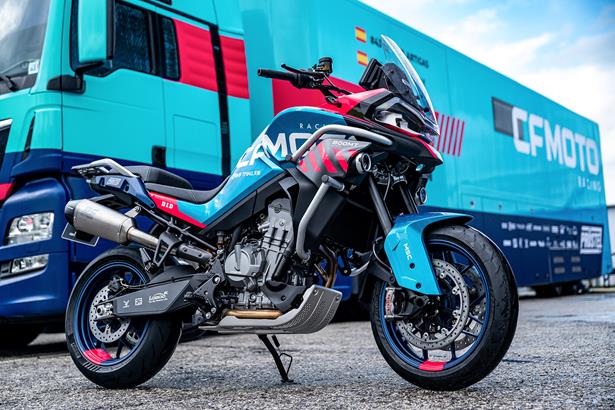 MT with promise: CFMoto's 800 adventurer gets Moto3 makeover