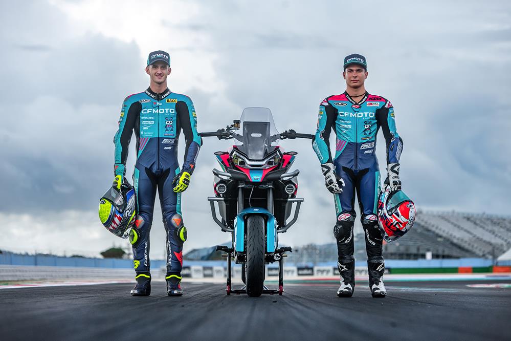MT with promise: CFMoto’s 800 adventurer gets Moto3 makeover