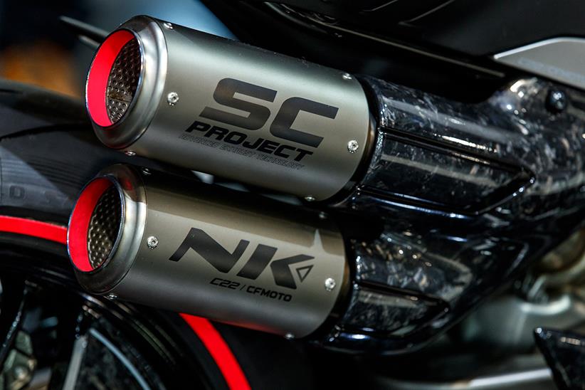 CFMoto NK-C22 exhaust