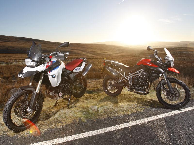 tiger 800 vs f800gs
