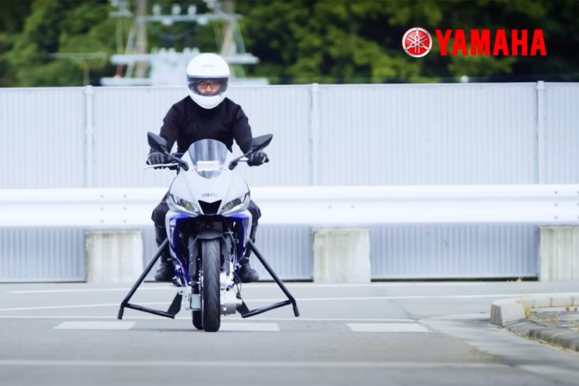 Still from Yamaha's safety vision video